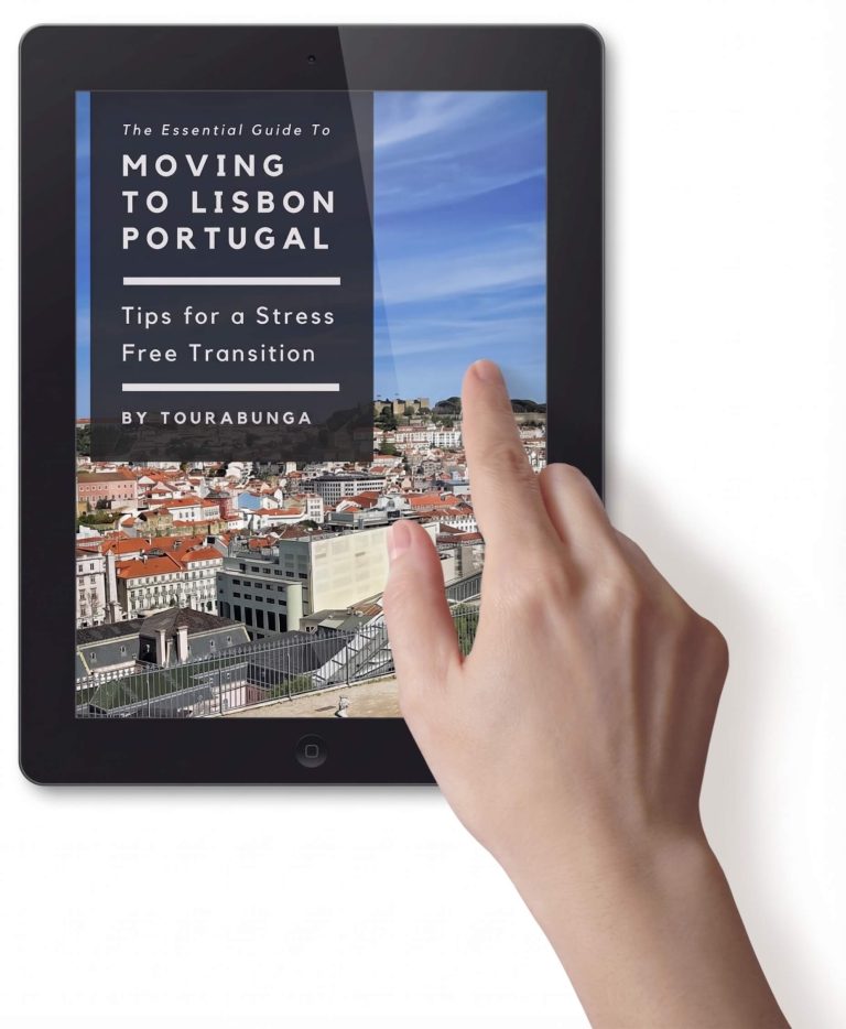 The Essential Guide to Moving to Lisbon, Portugal: Tips for a Stress-Free Transition - Book Cover